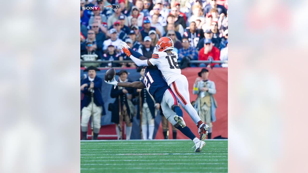Patriots vs Browns Week 8 action